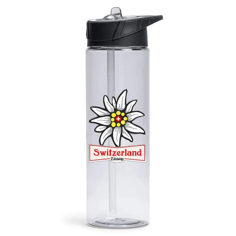 waterfles-switzerland-edelweiss